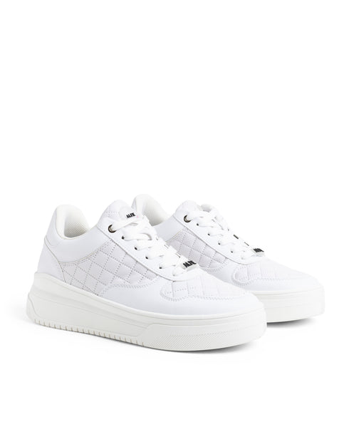 Tenis Blanco Rombos 7284